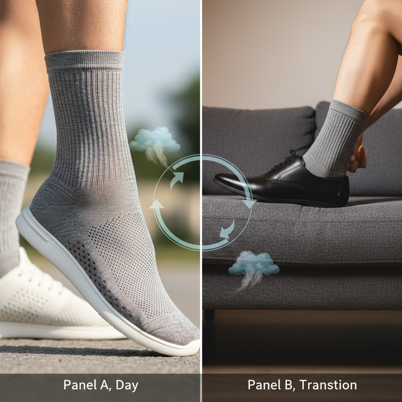 All-Day Comfort & Wearability (Breathable Material)