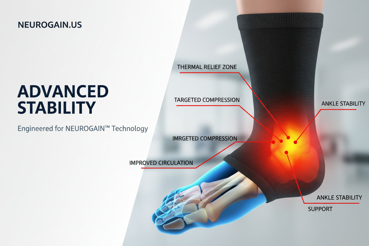 Neurogain.us™ Ankle Support Brace