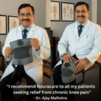 Neurogain.us™ Knee Relief Smart NMES Knee Massager