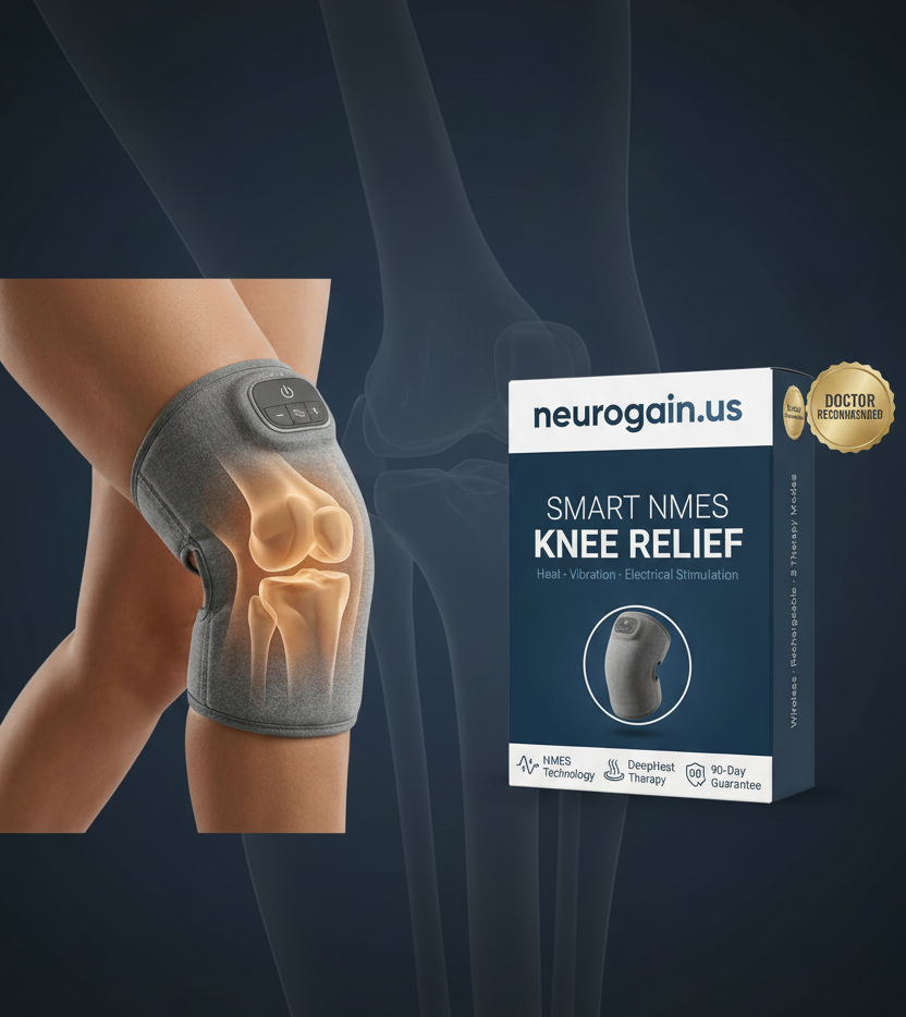 Neurogain.us™ Knee Relief Smart NMES Knee Massager